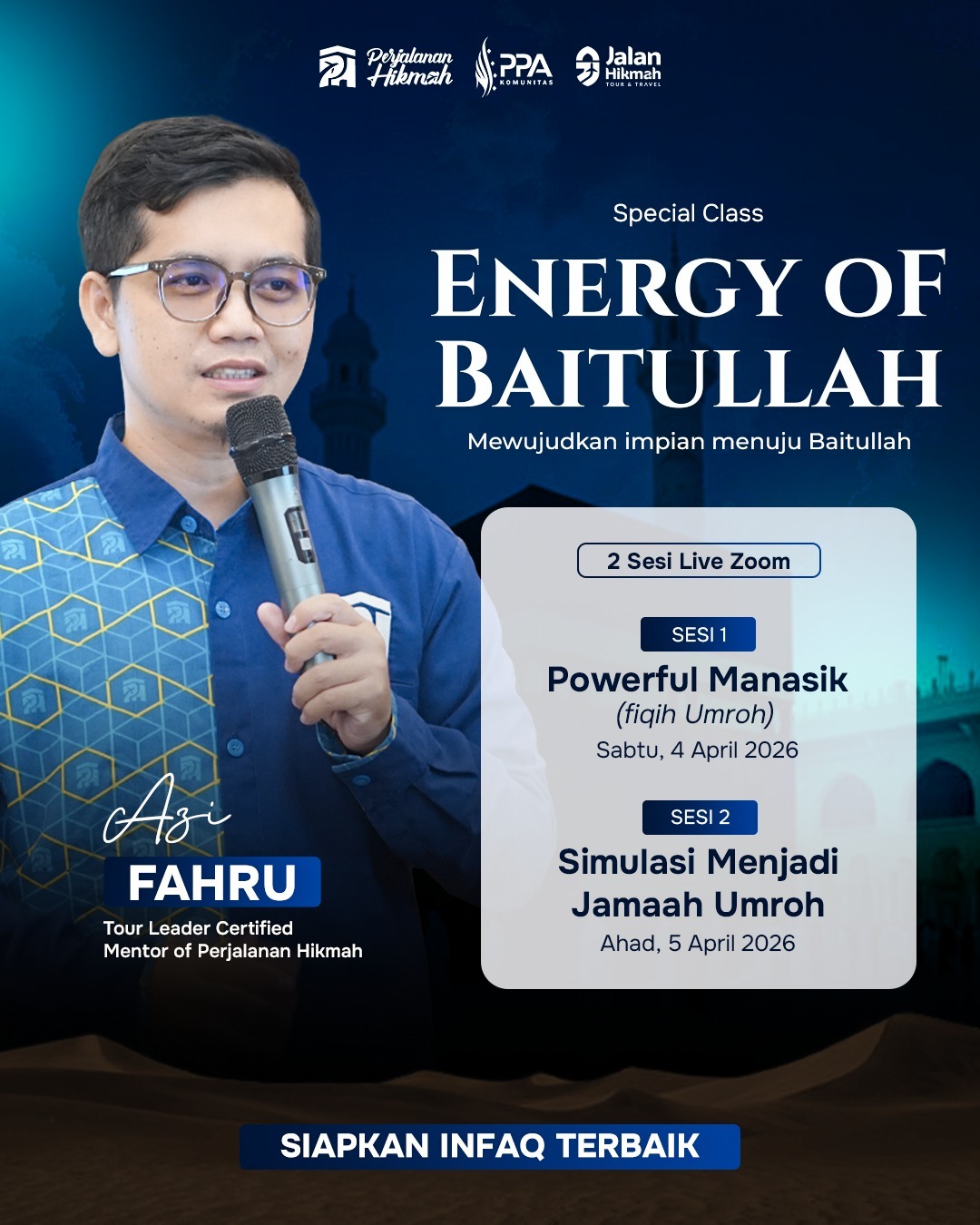 Flyer Energy of Baitullah Batch ke-4