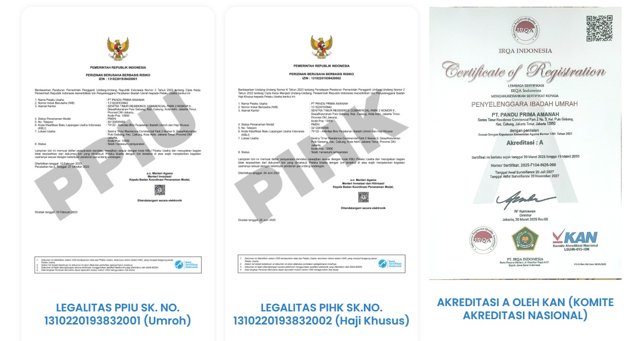 Sertifikat PPIU Perjalanan Hikmah